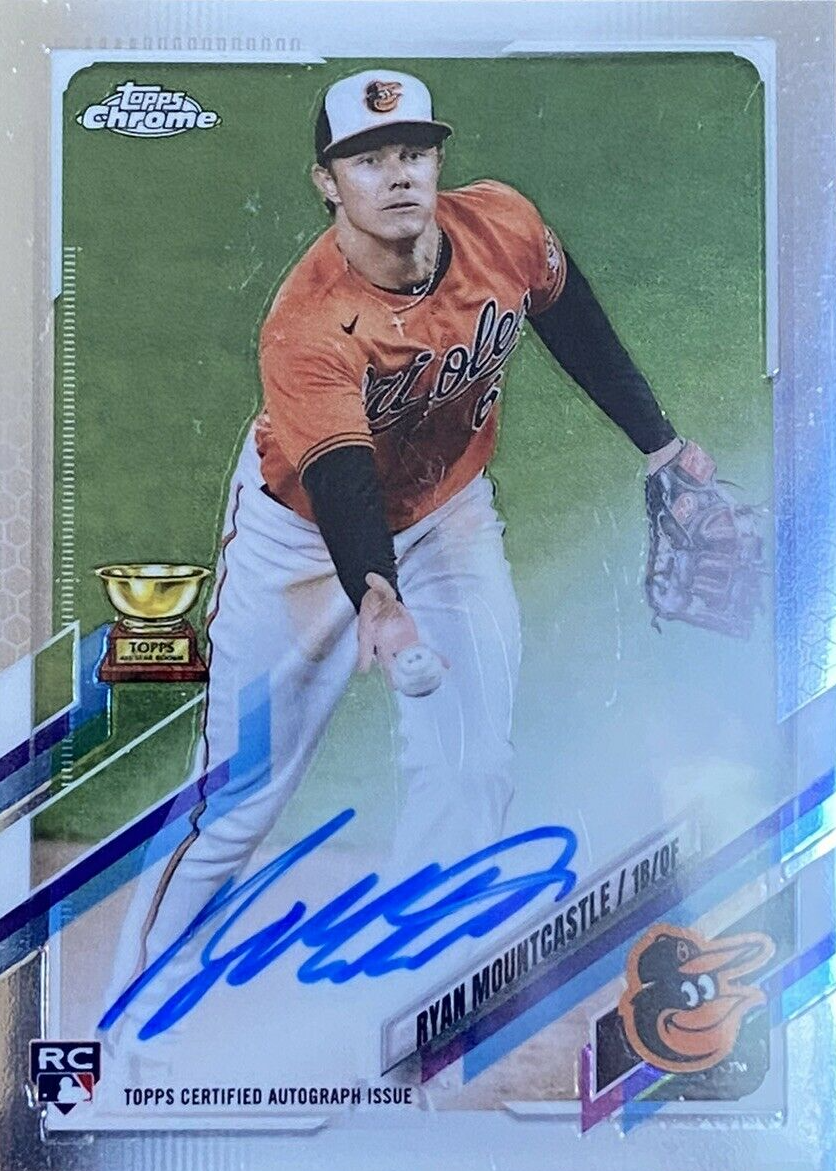 mountcastle rc autograph 70シリ topps サイン mountcastle rc autograph 70シリ topps サイン mountcastle rc