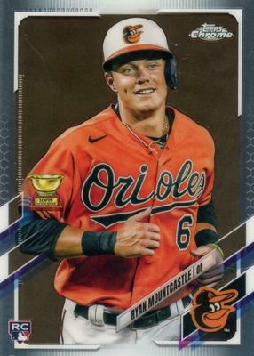 Ryan Mountcastle Bowman Chrome Purple Mojo Refractor /250 - Baltimore  Orioles