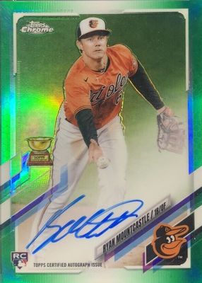 2021 Topps Chrome #RA-RM Rookie Auto - Green Refractor /99