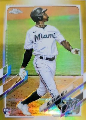 2021 Topps Chrome #144 Gold Refractor /50
