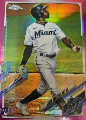 2021 Topps Chrome #144 Pink Refractor