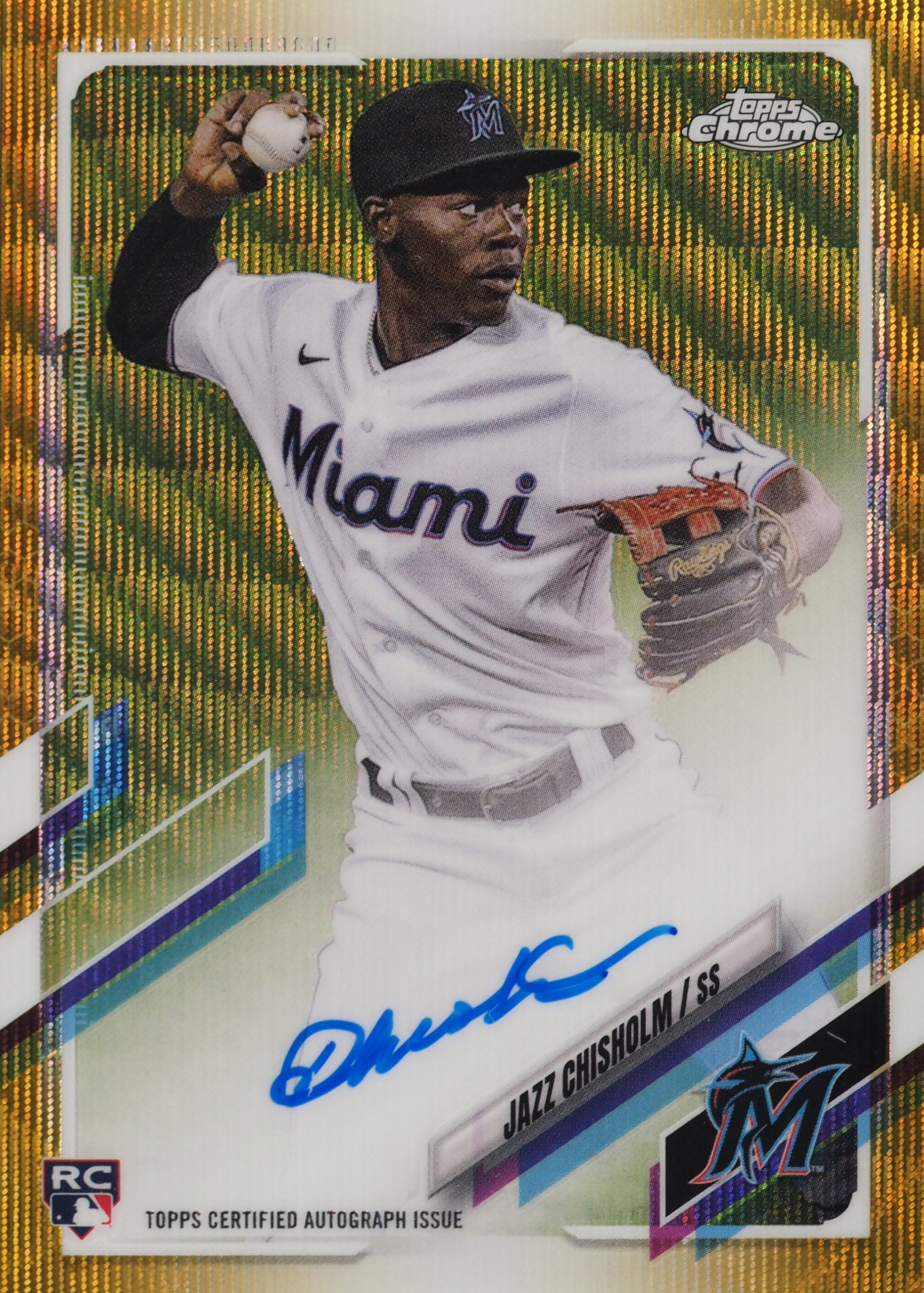 2021 Topps Chrome Rookie Wave Refractor /50 Luis Garcia #RA-LGA 