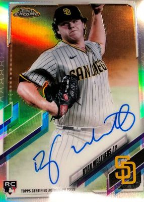 2021 Topps Chrome #RA-RW Rookie Auto - Refractor /499