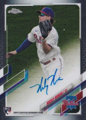 Mickey Moniak 2021 Topps Heritage High Number #ROA-MM Real