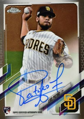 2021 Topps Chrome #RA-LP Rookie Auto