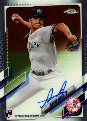 2021 Topps Chrome #RA-AA Rookie Auto
