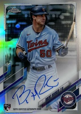 2021 Topps Chrome #RA-BR Rookie Auto - Refractor /499