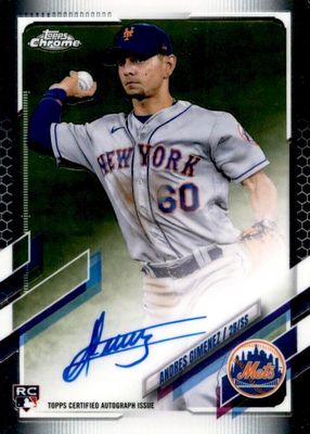 2021 Topps Chrome #RA-AG Rookie Auto