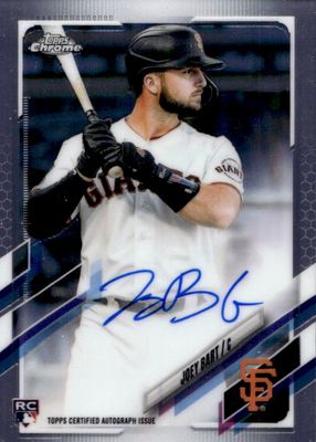 2021 Topps Chrome #RA-JB Rookie Auto