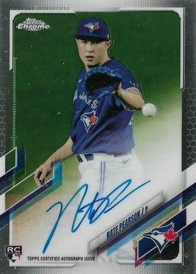 2021 Topps Chrome #RA-NP Rookie Auto