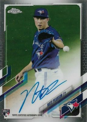 2021 Topps Chrome #RA-NP Rookie Auto