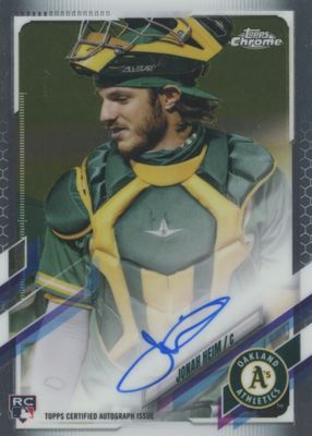 2021 Topps Chrome #RA-JH Rookie Auto