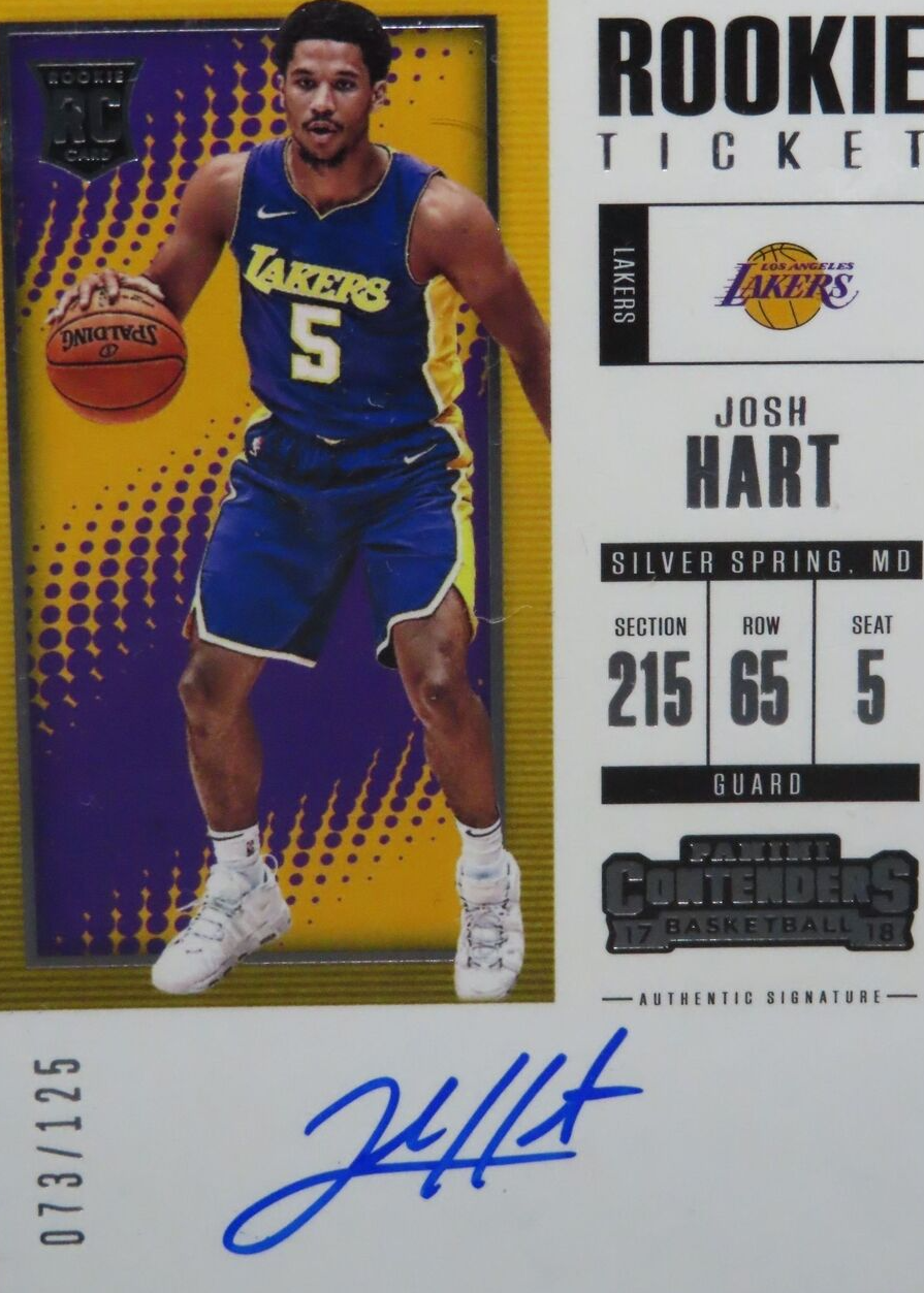 Josh Hart Basketball Cards Price Guide - Sports Card Investor