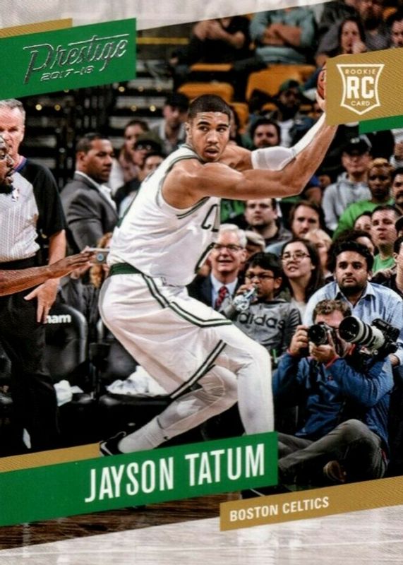 Jayson Tatum 2017 Prestige #153 Base Rookie PSA 9