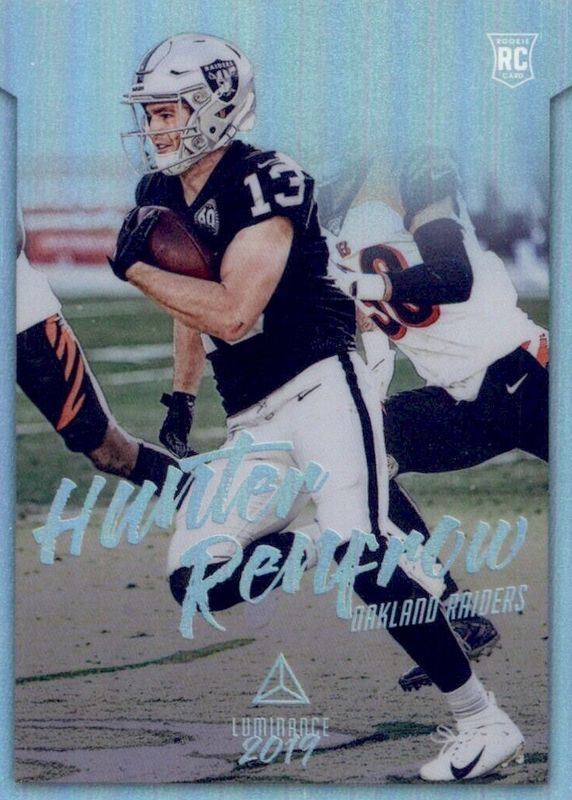 Hunter Renfrow 2019 Chronicles #221 Luminance Update Rookie BGS 9.5