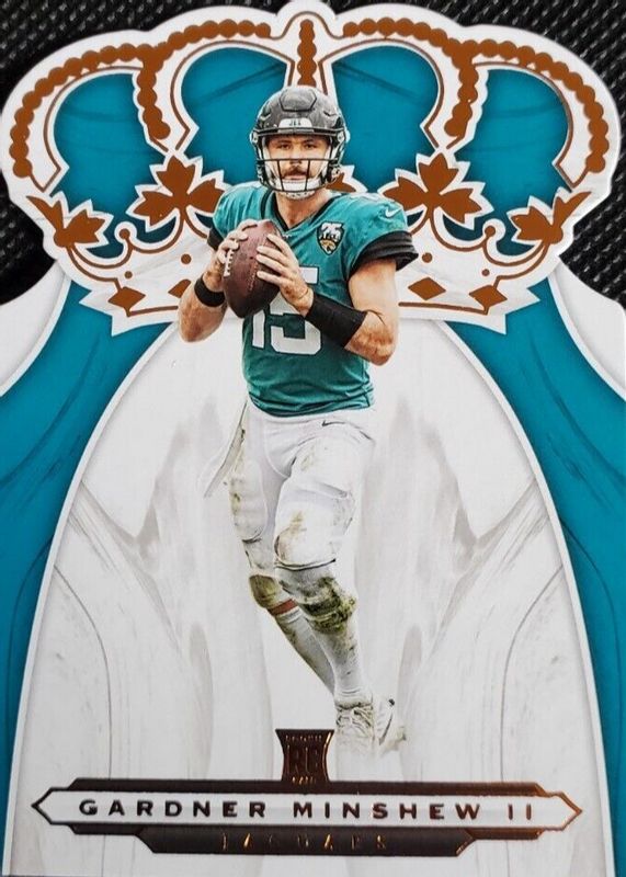Gardner Minshew II 2019 Chronicles #CR-4 Crown Royale Rookie RAW