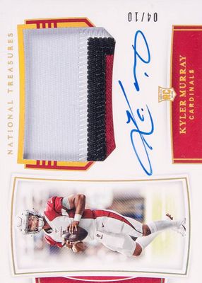 2019 National Treasures #161 Rookie Patch Auto - Holo Gold /10