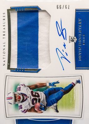 2019 National Treasures #197 Rookie Patch Auto /99