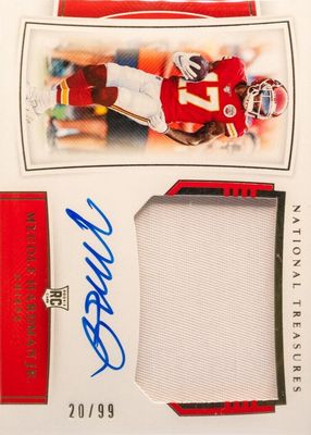 2019 National Treasures #173 Rookie Patch Auto /99