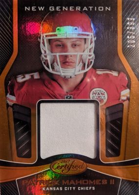 2017 Certified #NG-PMII New Generation Jerseys - Mirror Orange /399