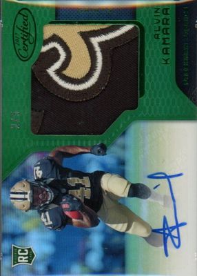 2017 Certified #217 Freshman Fabric Signatures - Mirror Green /5