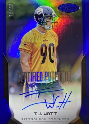 2017 Certified #CPS-TJ Certified Potential Signatures - Mirror Blue (/50)