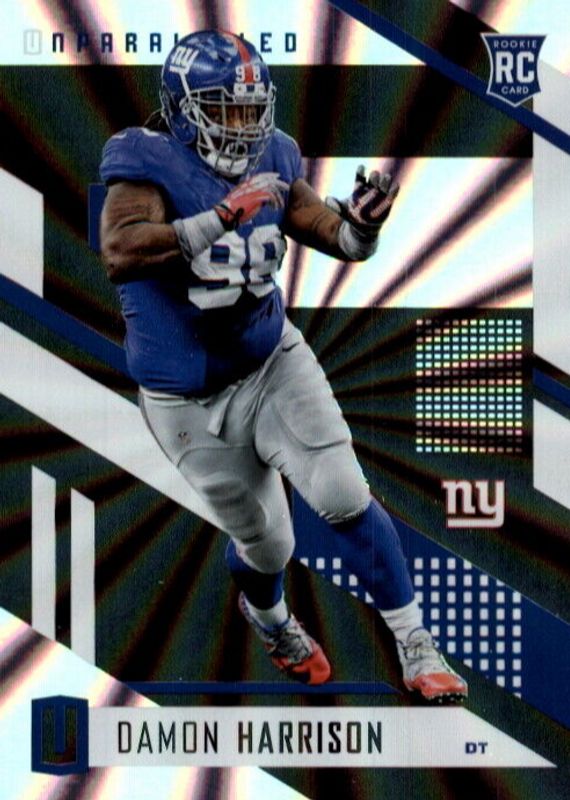 Damon Harrison 2017 Unparalleled #107 Base Rookie SGC 10