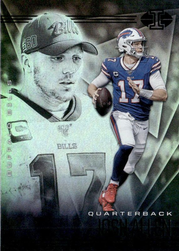 Josh Allen 2020 Illusions #52 Trophy Collection Emerald PSA 10