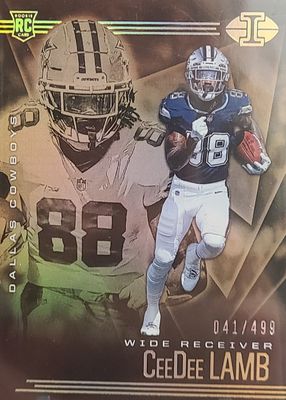 2020 Illusions #18 Trophy Collection Bronze /499