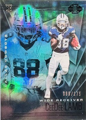 2020 Illusions #18 Trophy Collection Light Blue /199