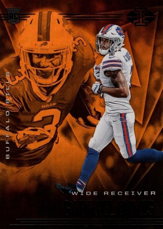 Gabriel Davis 2020 Illusions #43 Trophy Collection Orange Rookie RAW