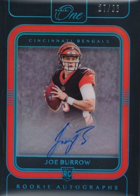 2020 One #101 Rookie Autographs - Blue (/35)