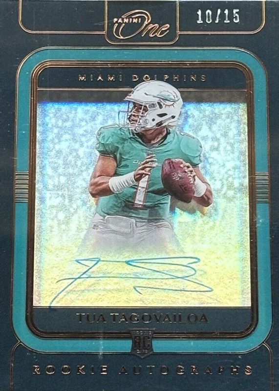 Tua Tagovailoa 2020 One #102 Rookie Autographs - Bronze (/15) PSA 10