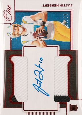 2020 One #33 Rookie Dual Patch Auto - Red (/25)