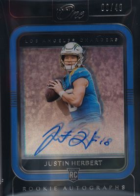 2020 One #103 Rookie Autographs (/49)