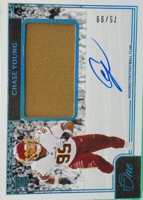 2020 One #11 Rookie Patch Auto - Blue (/99)