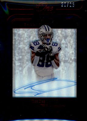 2020 One #105 Rookie Autographs - Red (/25)