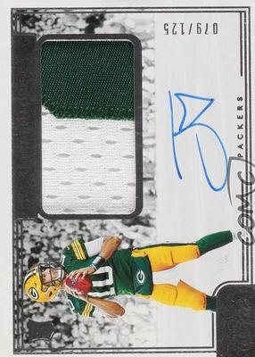 2020 One #4 Rookie Patch Auto (/125)