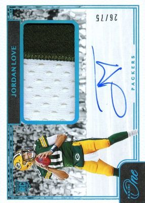 2020 One #4 Rookie Patch Auto - Blue (/75)