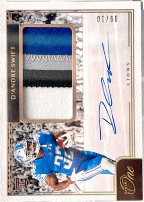 2020 One #9 Rookie Patch Auto - Gold /10
