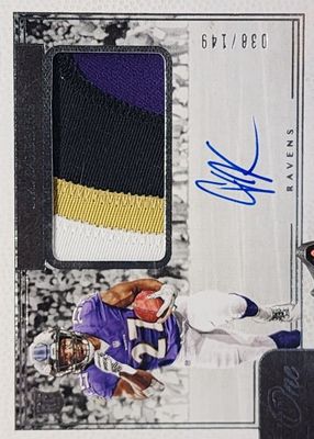 2020 One #12 Rookie Patch Auto (/149)