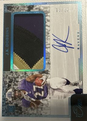2020 One #12 Rookie Patch Auto - Blue (/99)