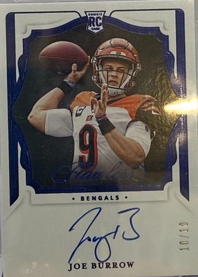2020 Flawless #RSS-JBU Rookie Shadow Signatures - Sapphire (/10)