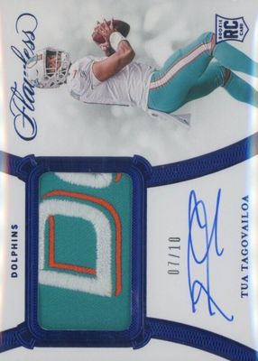 2020 Flawless #RPA-TTA Rookie Patch Auto - Sapphire /10