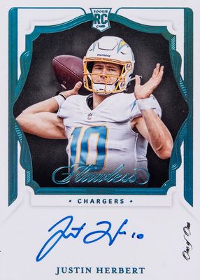 2020 Flawless #RSS-JHE Rookie Shadow Signatures - Platinum /1