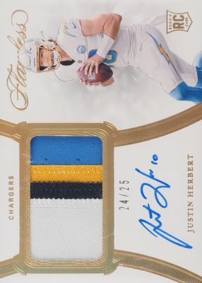 2020 Flawless #RPA-JHE Rookie Patch Auto /25