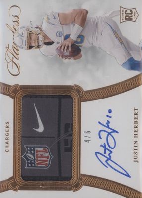 2020 Flawless #RPA-JHE Rookie Patch Auto - Bronze /6