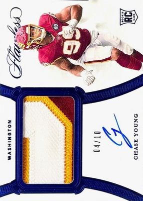 2020 Flawless #RPA-CYO Rookie Patch Auto - Sapphire /10