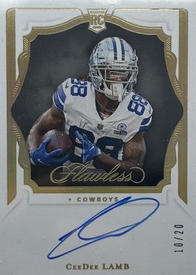 2020 Flawless #RSS-CDL Rookie Shadow Signatures (/20)