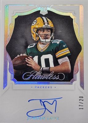 2020 Flawless #RSS-JLO Rookie Shadow Signatures - Silver (/20)